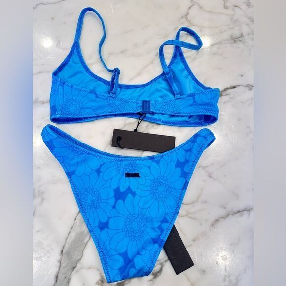 TRIANGL CHEEKY RINA - OCEAN FLORAL NO BAG NEW WITH TAGS - Picture 8 of 9